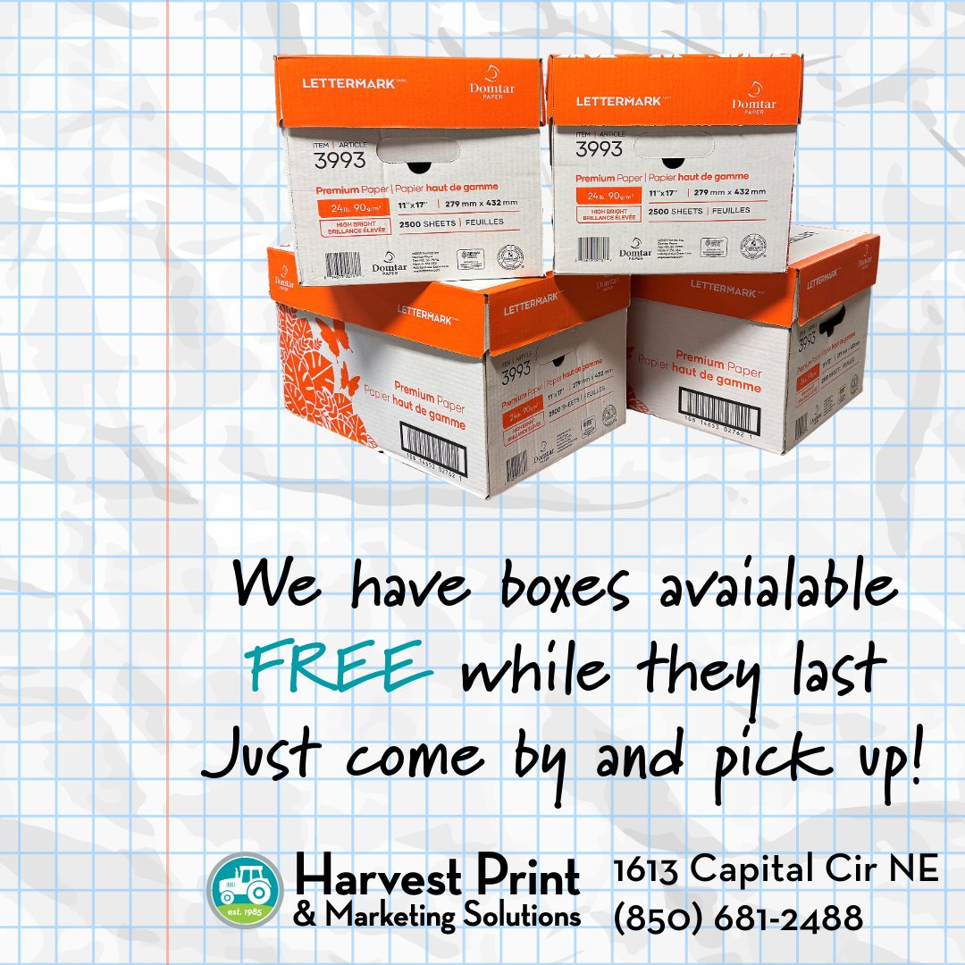 Harvest Print & Marketing (@PrintingHarvest) / Posts / X