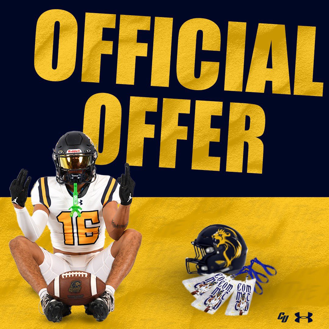 After a great conversation with <a href="/CoachHicksCU/">Adam Hicks</a> I am blessed to receive my second offer from <a href="/ClarkePrideFB/">Clarke Pride Football</a>
