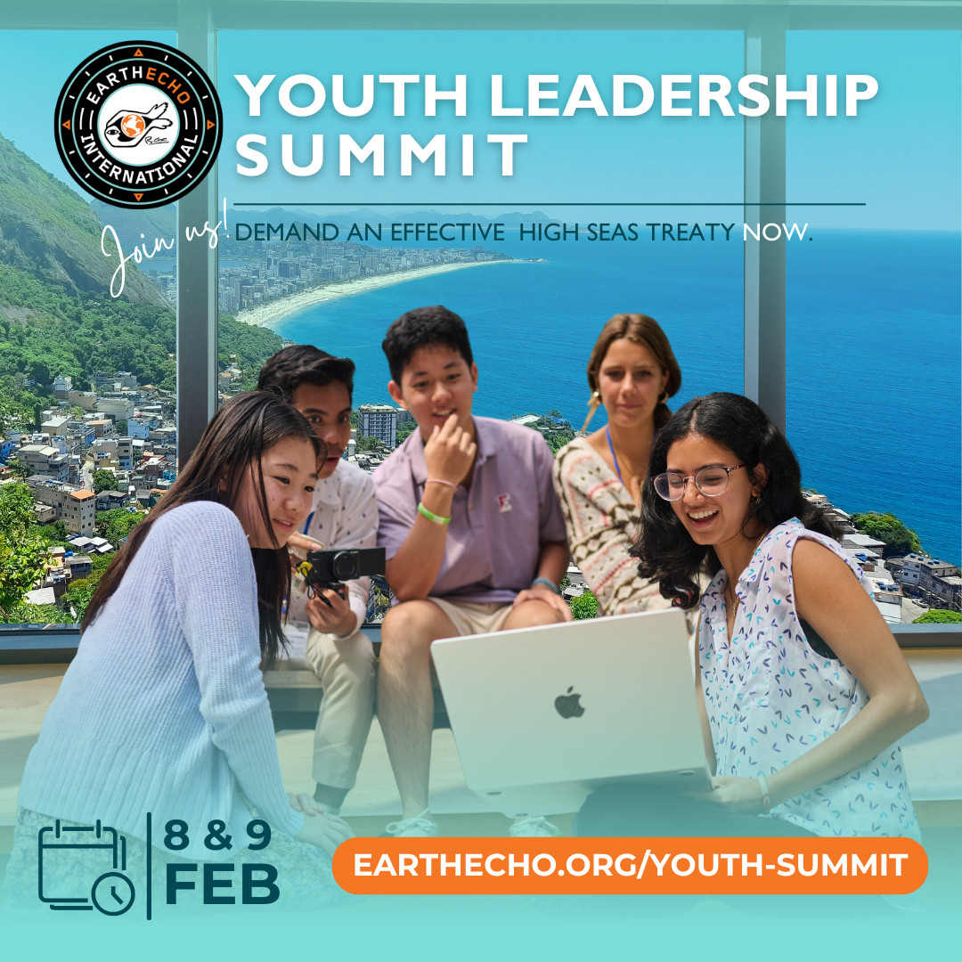 EarthEcho's tweet photo. 📢Registration is OPEN for the 2025 EarthEcho Youth Leadership Summit! The Summit will take place in cities around the world on February 8 & 9.
✍️Register to join in person or virtually today! (Ages 13-25): https://t.co/bHEfh9Z09M #GenSea https://t.co/bysvRI53JG