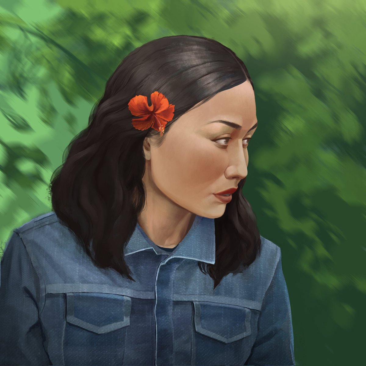 Ice_Colours's tweet photo. T'was a study. Hopefully I can be active this year. 
#digitalpainting #digitalart #portrait #photoshop #noai https://t.co/VaQmps3XTL