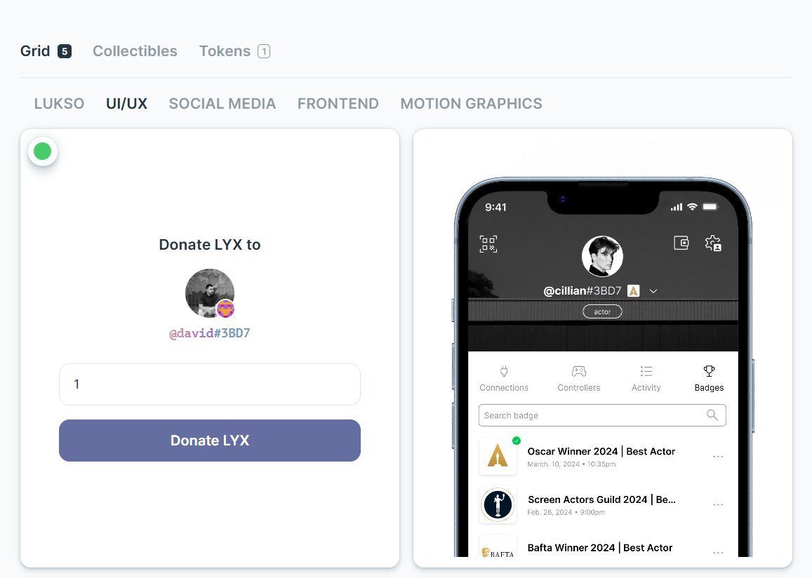 If you like my content and want to help me keep growing, any tips are welcome!

profile.link/david@3BD7

#LUKSO $LYX