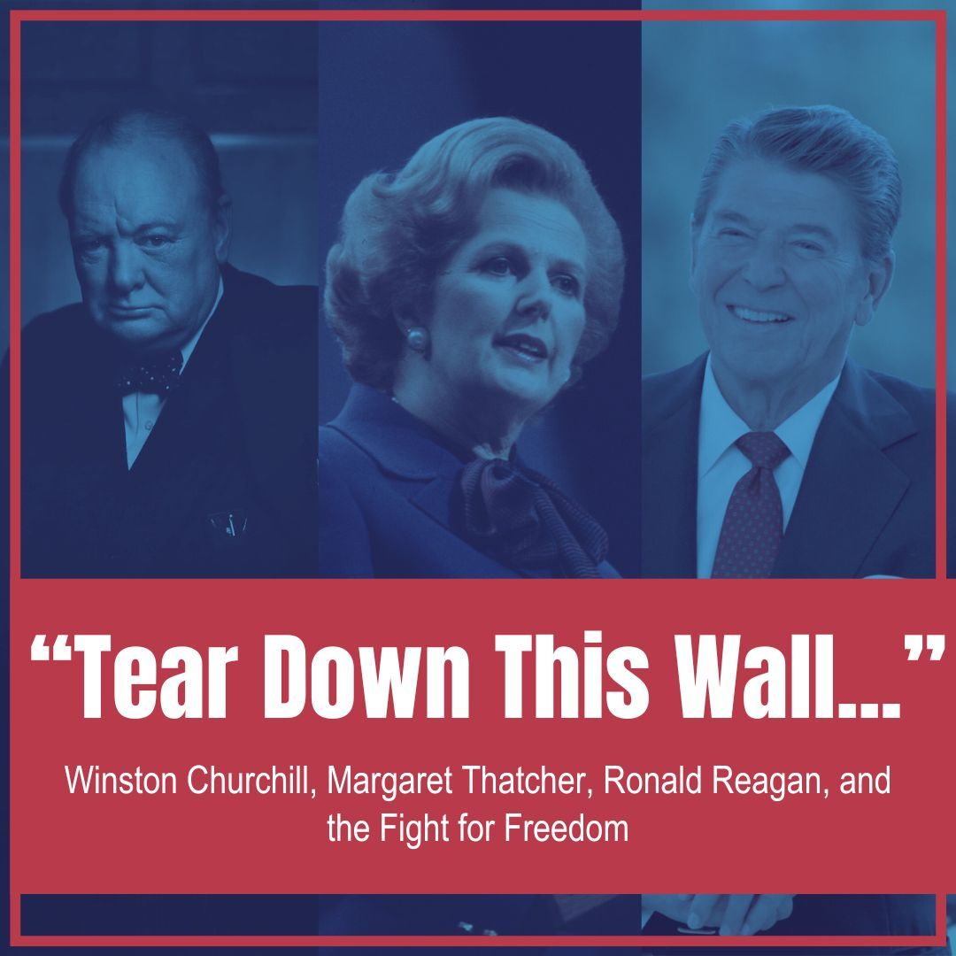 Brush up on your understanding of statesmanship and what it took to defeat fascism and communism in the 20th Century - sign up for our free online course, "Tear Down This Wall."
tinyurl.com/43ekfc88