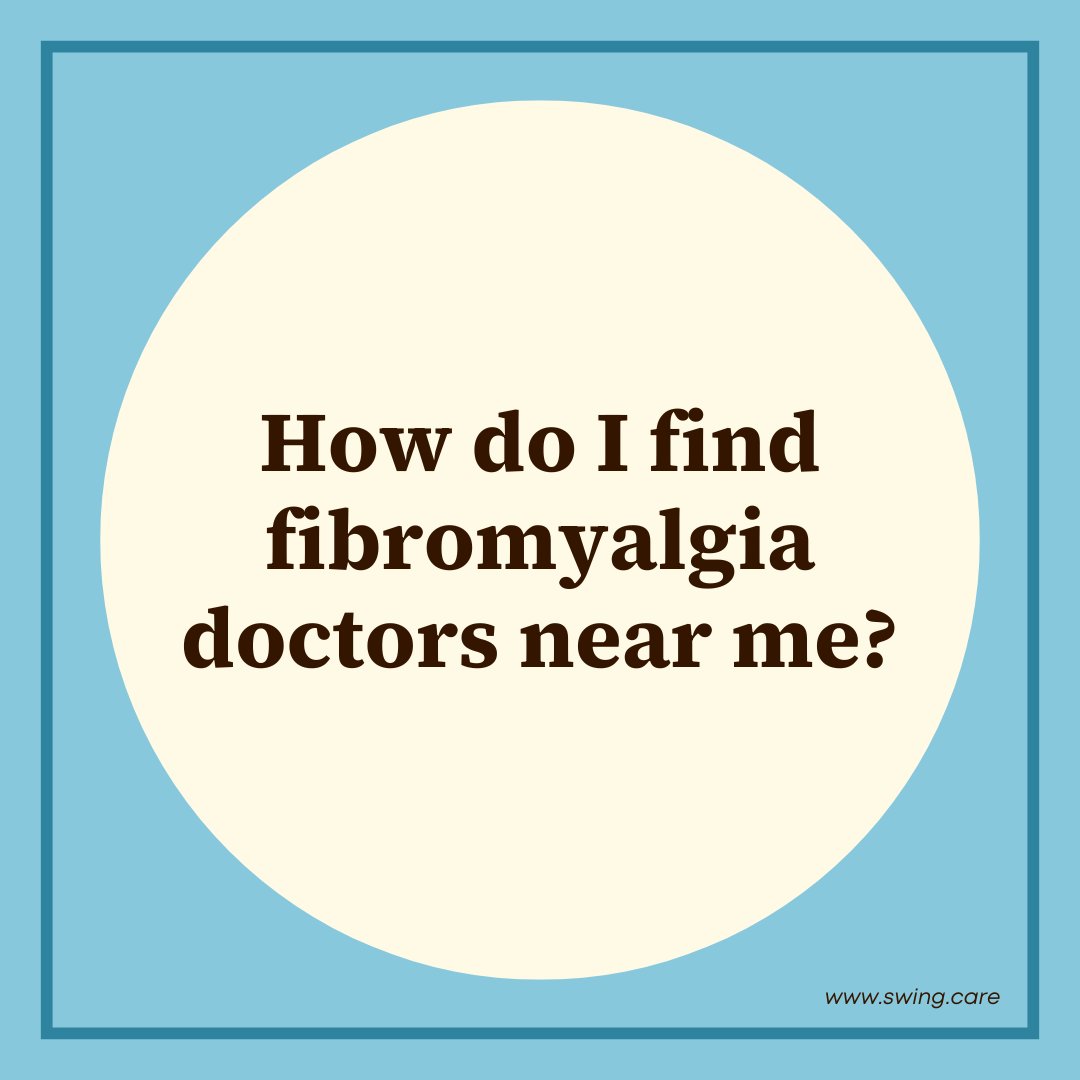 One of the most common questions that we get: How do I find a specialist for #fibromyalgia?

We did a deep dive into the different kinds of doctors who commonly treat fibro, and the benefits of different specialties. 

Read more: swing.care/blog/fibromyal…