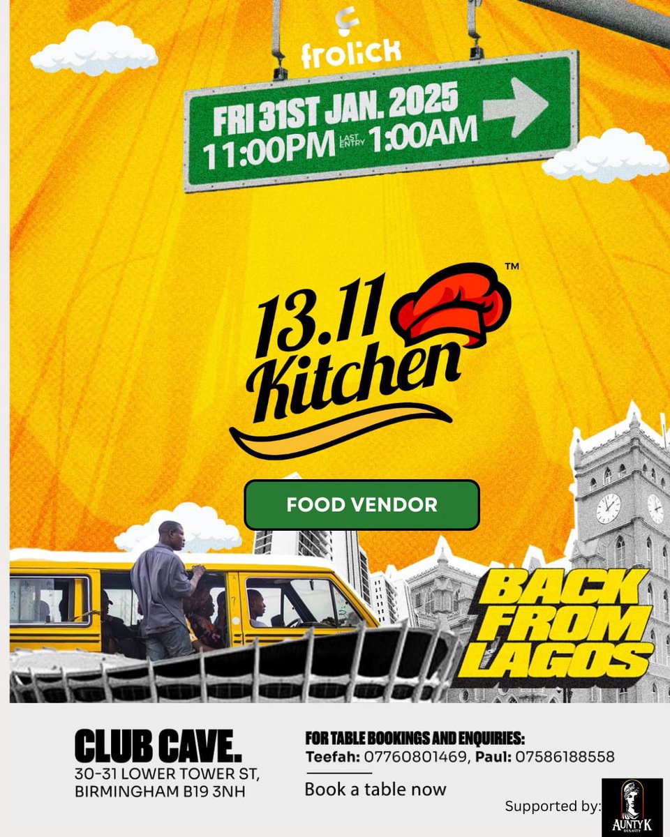 We are 3 days away from the PARTY OF THE SEASON! we are wrapping up the detty season in the city of birmingham! We are BACK FROM LAGOS but the party don’t stop. Last minute tickets going out! Grab yours now fatso.ma/04HF
Rt and bring a friend ✨