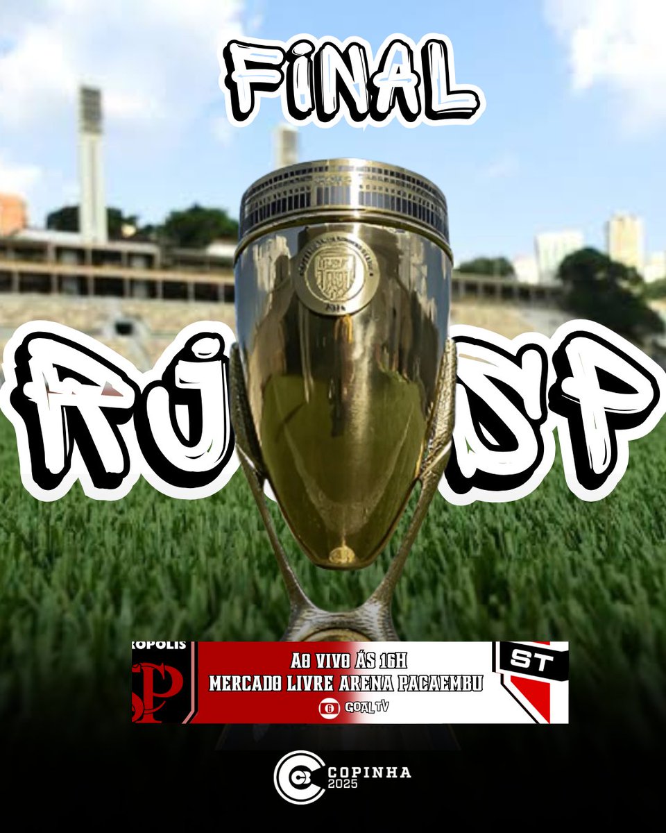 🏆🫰

#CopaDosSonhos 
#FinalRJxSP