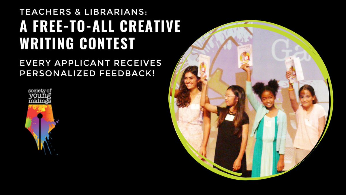 Educators: Looking for creative writing resources? We offer FREE contest entry for your students + resources to help them prepare their creative work. Share with your network! younginklings.org/inklings-book-…