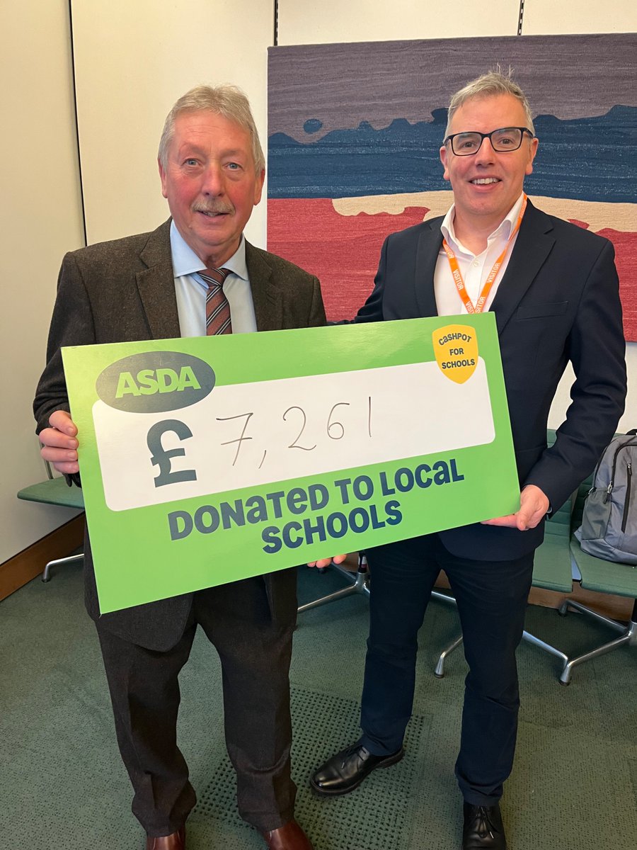 Joe McDonald (@joe_asdani) on Twitter photo Great to meet <a href="/eastantrimmp/">Sammy Wilson MP 🇺🇦🇬🇧</a> today in Parliament as we celebrated Asda’s Cashpot for Schools initiative. Over £183k raised for primary schools across NI, including £7,261 for schools in the East Antrim constituency. Great to meet <a href="/eastantrimmp/">Sammy Wilson MP 🇺🇦🇬🇧</a> today in Parliament as we celebrated Asda’s Cashpot for Schools initiative. Over £183k raised for primary schools across NI, including £7,261 for schools in the East Antrim constituency.