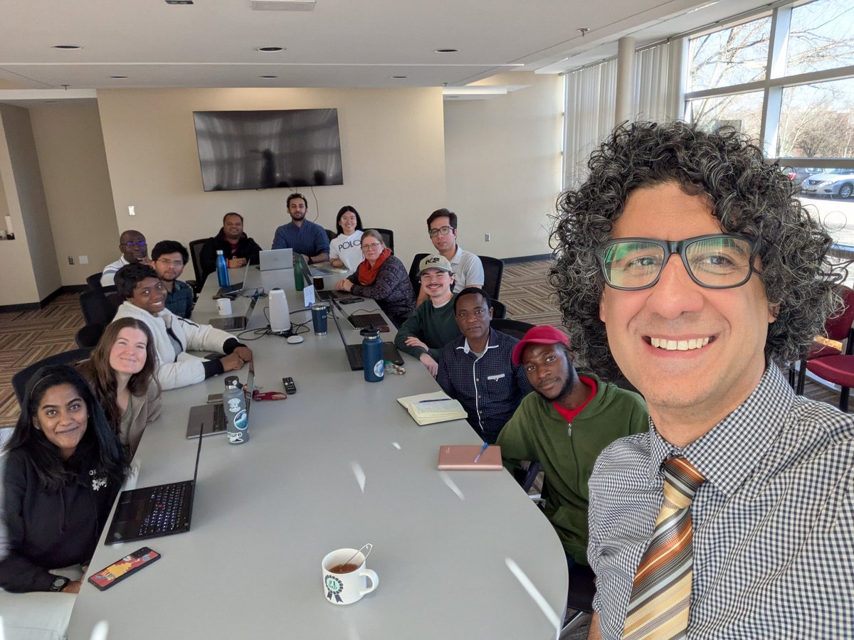 Manoochehr Shirzaei (@shirzaei) on Twitter photo Welcome to spring 2025🎉🎉
The first weekly meeting of <a href="/EOI_lab/">Earth Observation & Innovation @VT</a> and <a href="/HIRSlab/">Hydrologic Innovation & Remote Sensing @VT</a> of <a href="/vtgeosciences/">Geosciences at VT</a> and <a href="/VT_Science/">Virginia Tech Science</a> .
I wish you all a dynamic semester full of success and great papers 😜 Welcome to spring 2025🎉🎉
The first weekly meeting of <a href="/EOI_lab/">Earth Observation & Innovation @VT</a> and <a href="/HIRSlab/">Hydrologic Innovation & Remote Sensing @VT</a> of <a href="/vtgeosciences/">Geosciences at VT</a> and <a href="/VT_Science/">Virginia Tech Science</a> .
I wish you all a dynamic semester full of success and great papers 😜