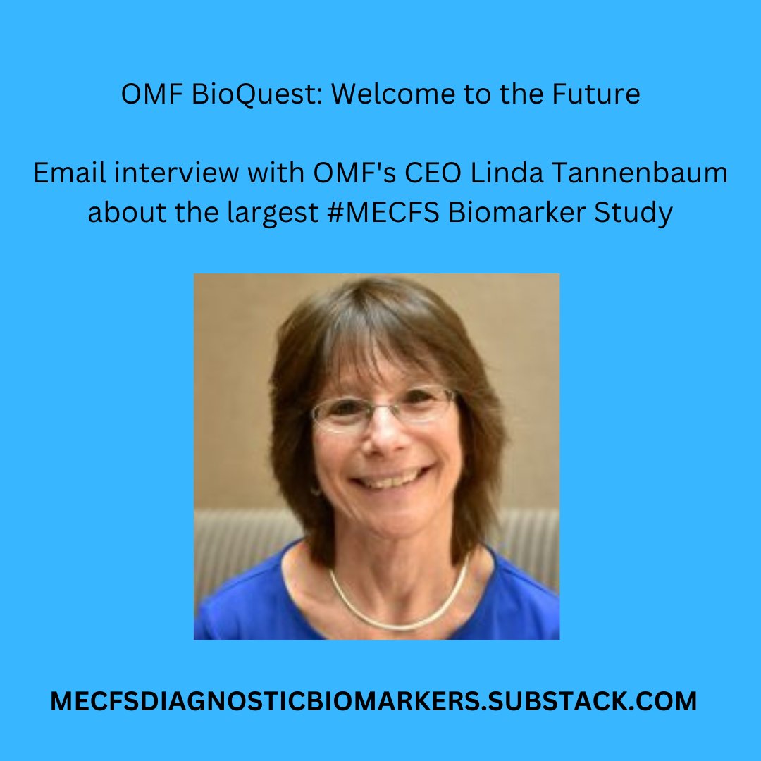 MECFSNanoneedle's tweet photo. In 2012, the FDA denied Ampligen as a treatment for #MECFS because there is no diagnostic test for #MECFS.
The path to treatment is through large scale #MECFS diagnostic biomarker studies like #BioQuest
#MyalgicEncephalomyelitis
#pwME
https://t.co/UjRX2xdUA6 https://t.co/fQekN0BkPq