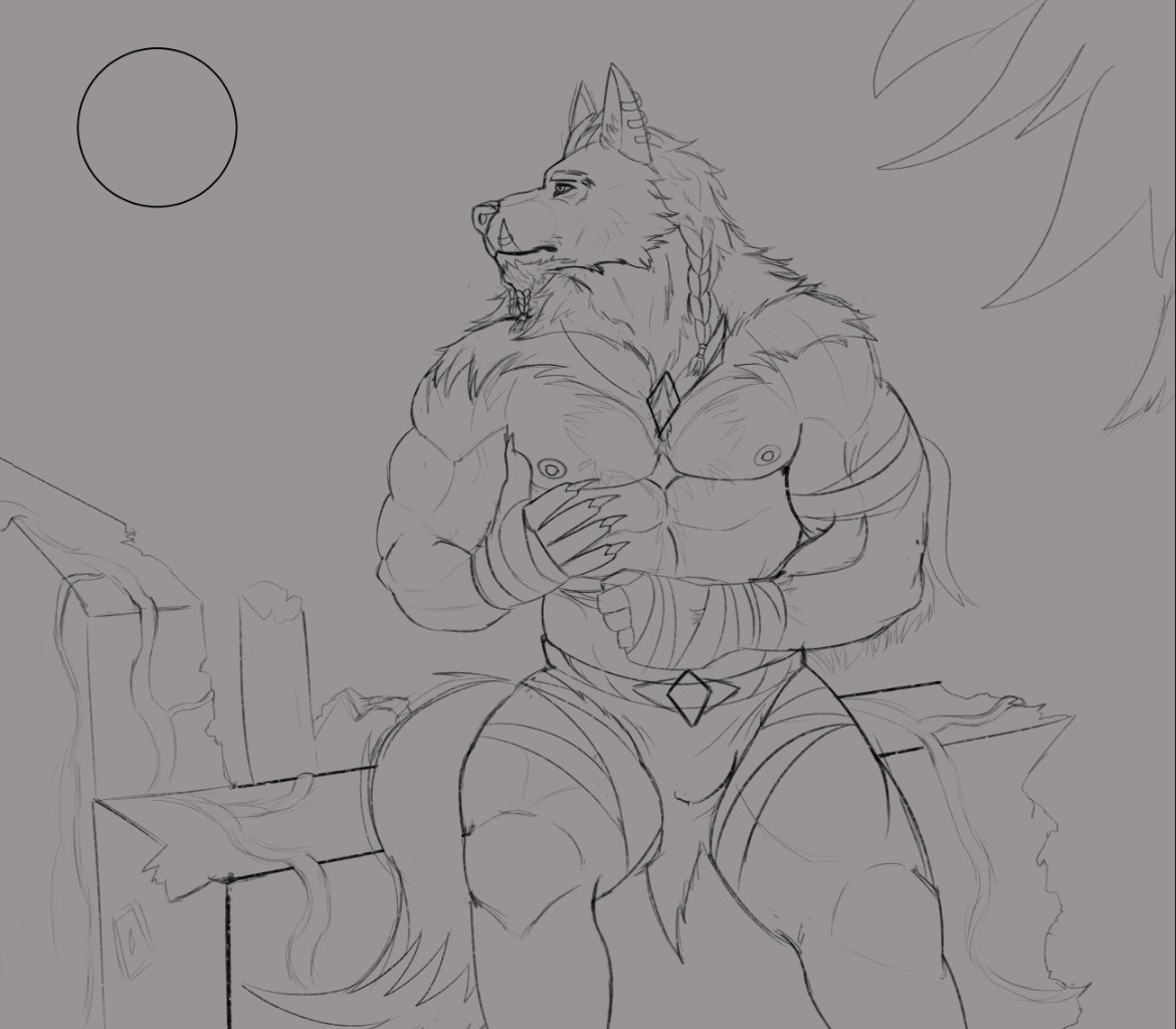 ShadeWolfen's tweet photo. Even more WIP https://t.co/uVh4haEMef