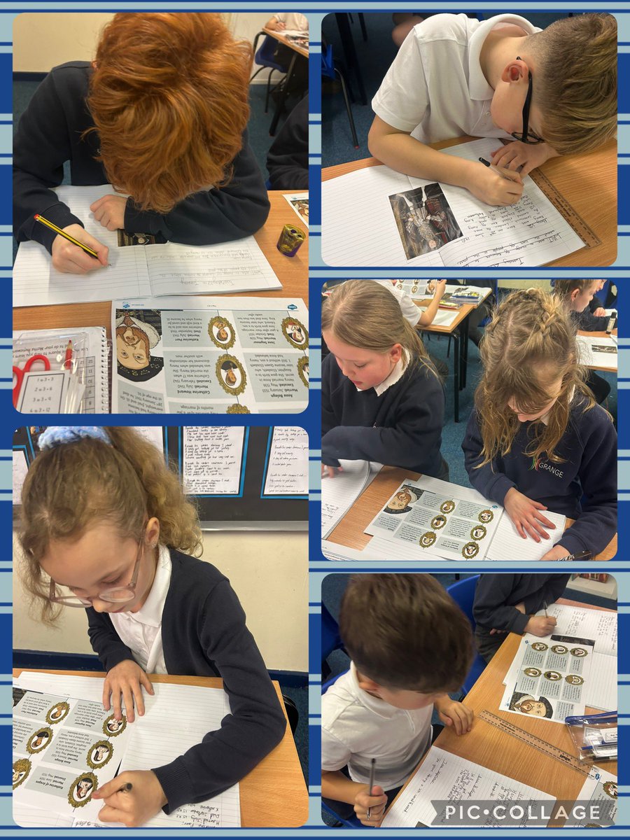 GrangeMrsG's tweet photo. Year 4 learned all about the fascinating lives of Henry VIII and his six wives today. Ask them to share some facts with you, but be warned, some are a bit gruesome ! @GrangeMissA @GrangeMissWeth https://t.co/rNsE1Lj7cA