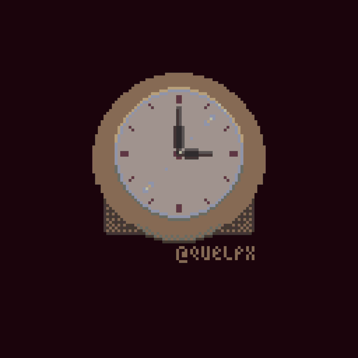 QuelPX's tweet photo. #dial
[64 × 64 px, 12 colours]

#pixelart #aseprite #pixel_dailies
@Pixel_Dailies https://t.co/AQ0n7Ny1WS