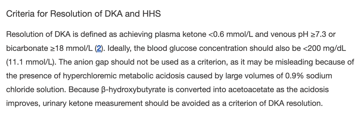 I missed this when it came out: 2024 HHS/DKA guidelines: 

No more "the gap has closed". 

Following the anion gap is no longer recommended. 

Instead, follow plasma ketones directly, venous pH, and/or bicarbonate.