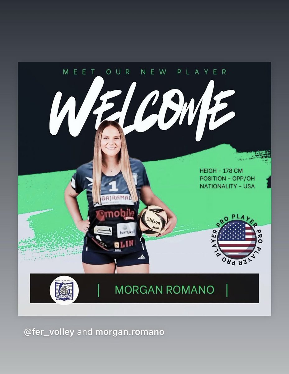 Hagerty Volleyball (@hagertyvb) on Twitter photo We are so excited to announce our FIRST Professional Volleyball Player!! We are so excited and happy for you Morgan! <a href="/MissMRomano/">Morgan Romano</a> We are so excited to announce our FIRST Professional Volleyball Player!! We are so excited and happy for you Morgan! <a href="/MissMRomano/">Morgan Romano</a>