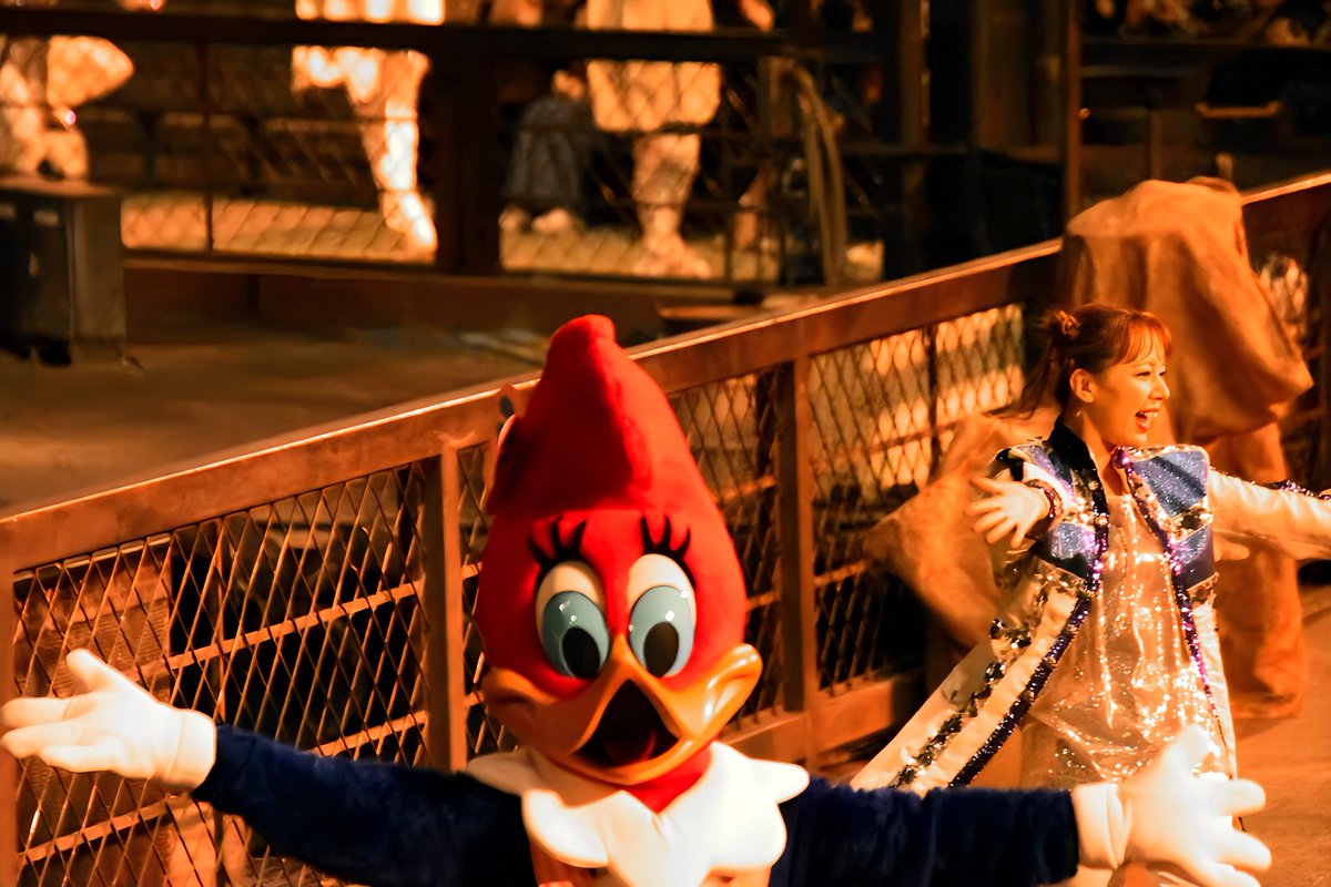 Naomifuwari's tweet image. ウッディーとウィニーちゃん見ること出来て嬉しかったー！
ショーやパレードにも出てきて欲しい🤩
#スペシャルファンナイト2025
#USJファン