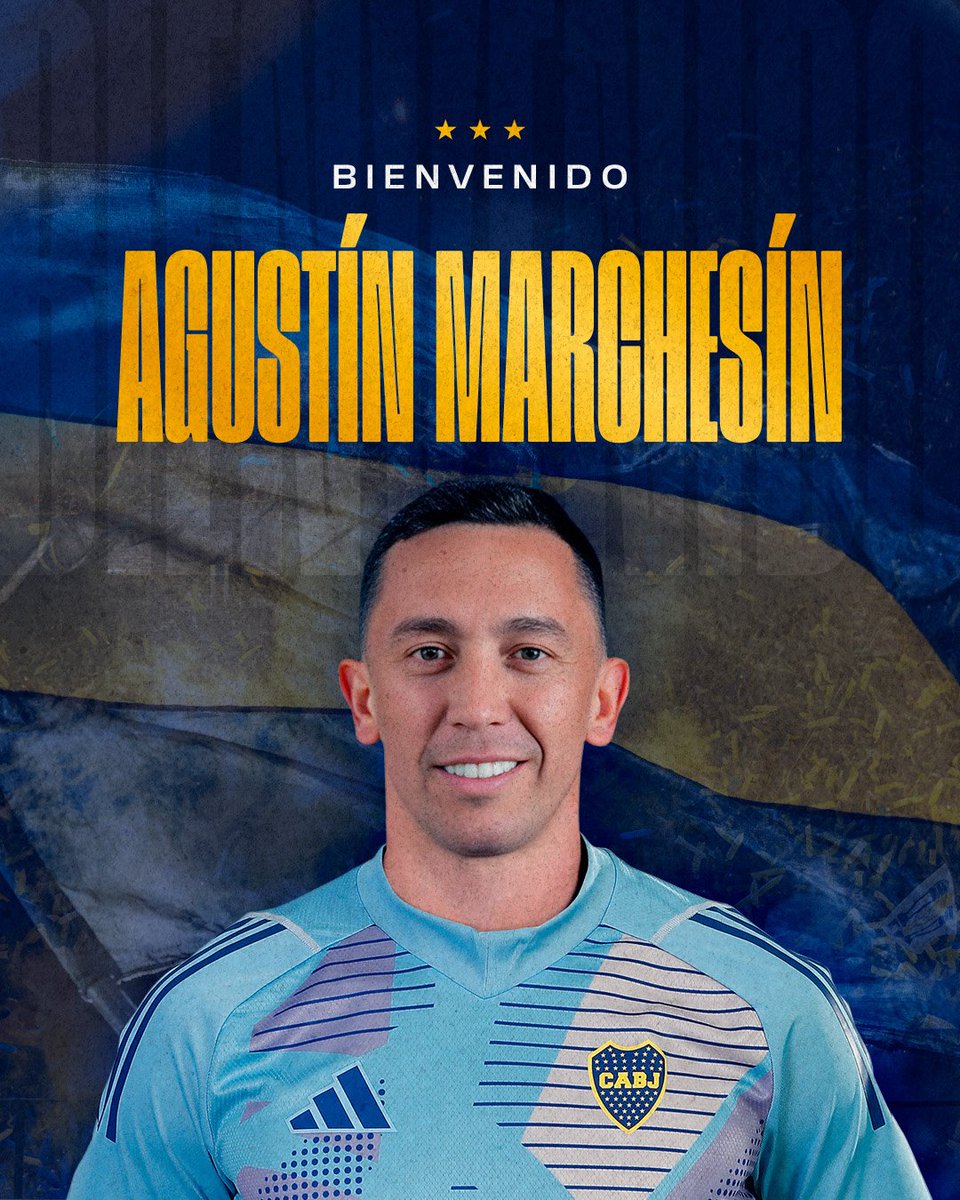 ¡Bienvenido a Boca, Agus! 💙💛💙
