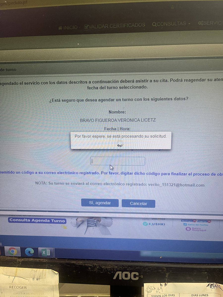Hay turnos en el registro civil pero el código nunk llega al correo  para agendar lo mismo que nada!! Hagan algo <a href="/RegistroCivilec/">Registro Civil Ecuador 🇪🇨</a> e