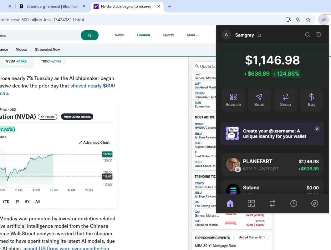 samuelgrayson87's tweet photo. @financevalueyt Just checked my phantom wallet. What am I looking at here? Are these real? https://t.co/R9CQturKc3
