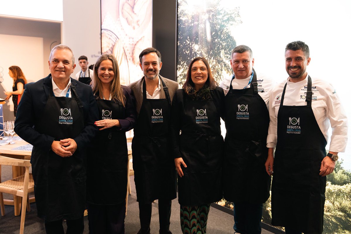 webtenerife's tweet image. ✨ Tenerife volvió a marcar el paso de Madrid Fusión 2025 en una jornada con los Soles Repsol como leit motiv, y como avance de la gran cita de la isla con la gastronomía el próximo 17 de marzo con la celebración de la Gala de los Soles Repsol. 🌞🍽️Bajo la temática “Tenerife