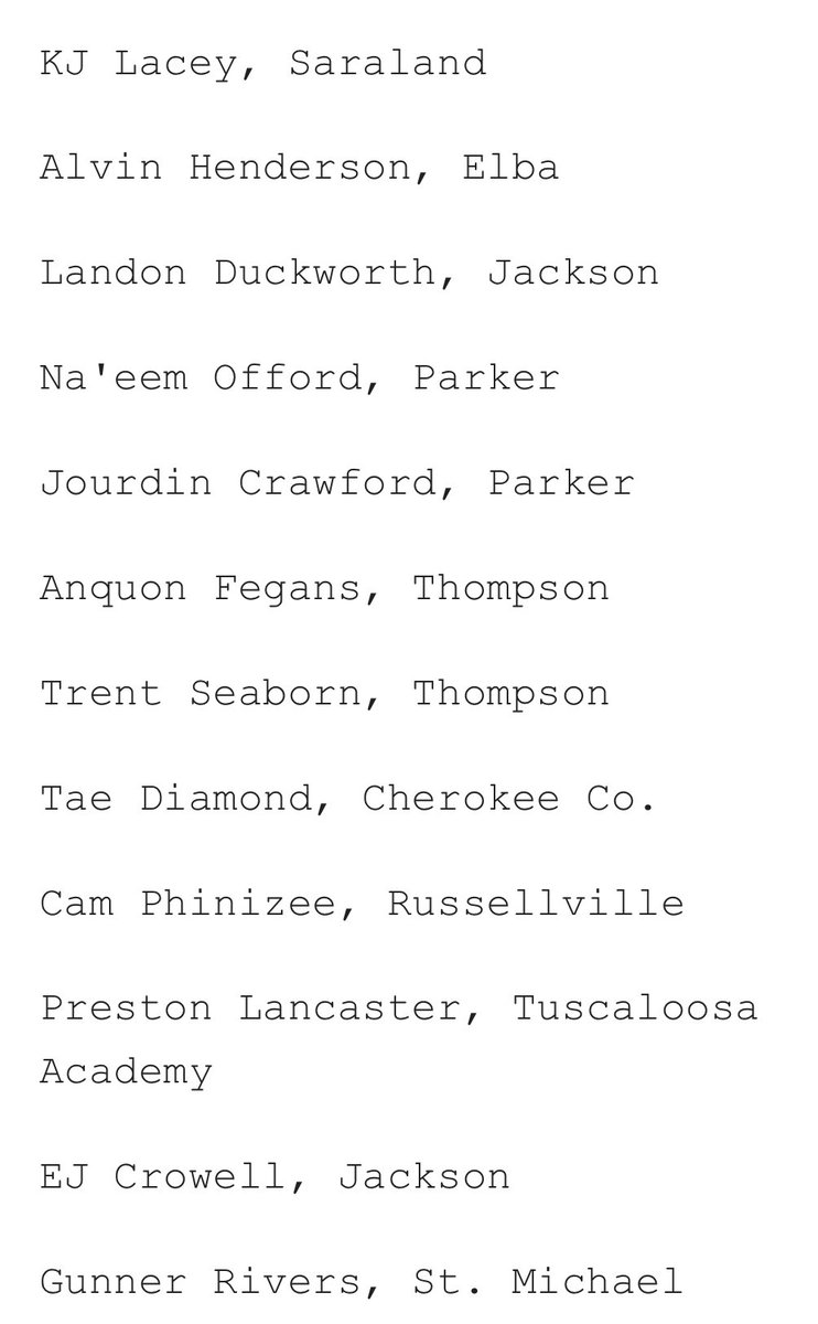 Here’s the ASWA super all-state team, which is the top 12 players in the state regardless of classification.