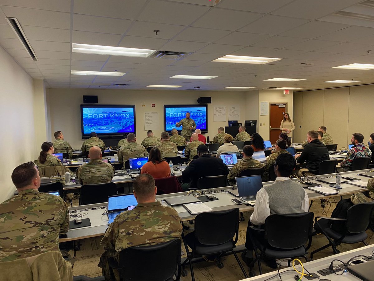 asvabcep's tweet photo. 📍 Back at Fort Knox! The ASVAB CEP PTI Training kicked off today.
The first day focused on the tools and strategies that make career planning meaningful and accessible.
#ASVABCEP #OptionReady #CareerExploration https://t.co/9sK0aKLQvh