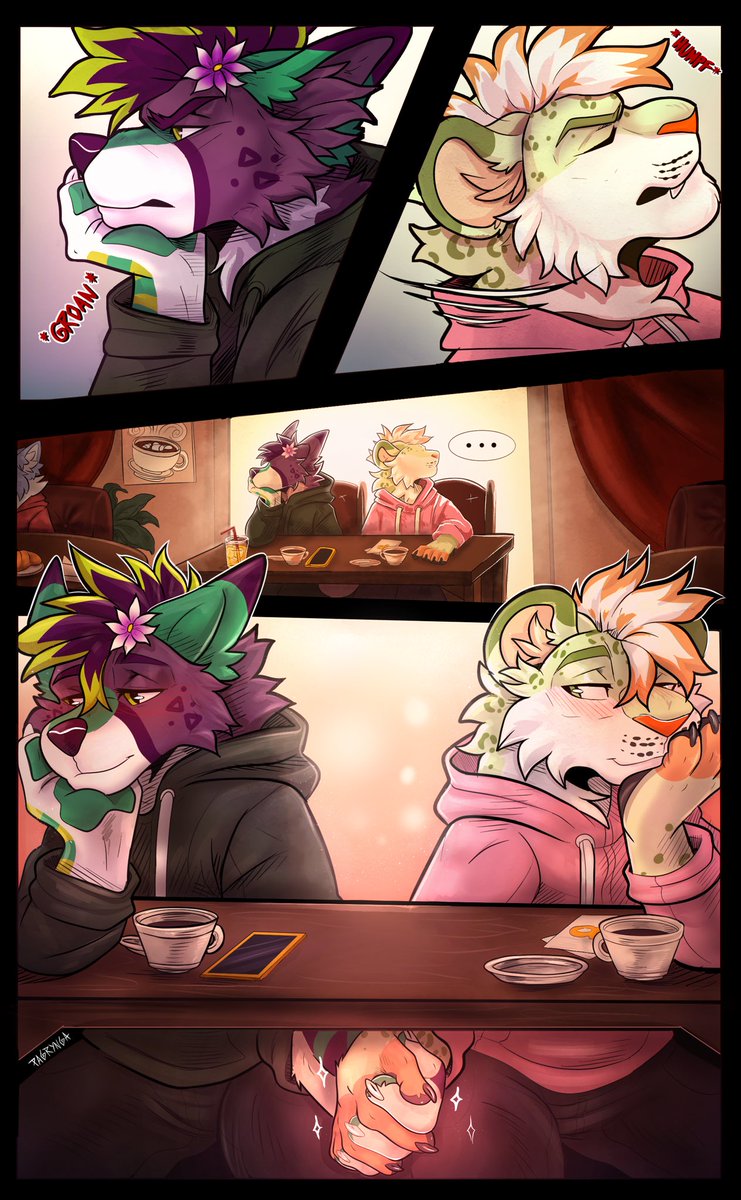✨We can’t pretend ✨

The comic page Ych i posted a while ago is finally finished ‼️
