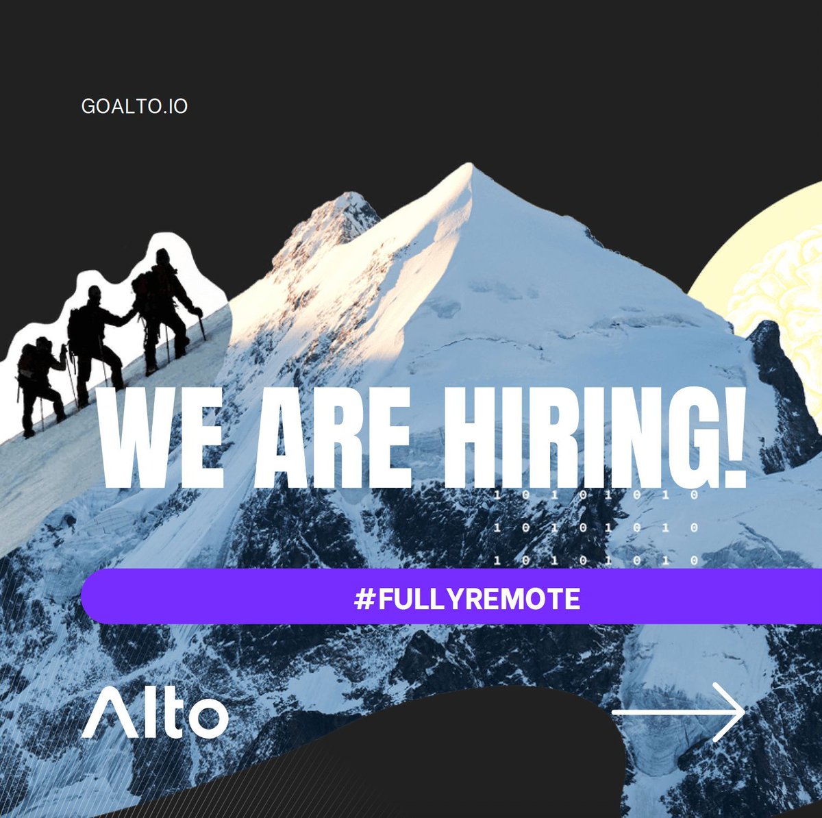 🚀 New Opportunities at Alto!

We’re expanding our team and looking for professionals in the following roles: 

💡 AI/Data Engineer Apply here buff.ly/3Eb2o3V 
🛍 Shopify Developer Apply here buff.ly/3WCdSDO 

Check +10 open positions at app.goalto.io !
