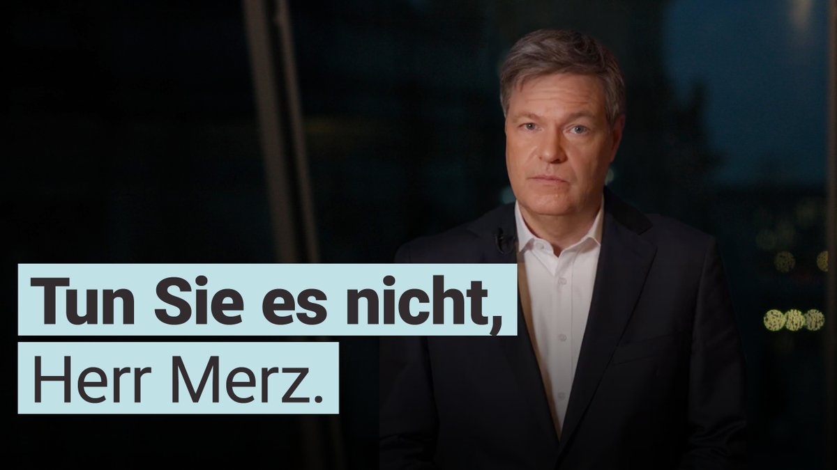 Von Adenauer bis Merkel haben konservative Kanzler sich stets in den Dienst Europas gestellt. Friedrich Merz ist dabei, eine Mehrheit mit erklärten EU-Feinden – der in Teilen gesichert rechtsextremen AfD – zu bilden. Dieses Verhalten macht Europa kaputt. 
youtu.be/7TAGh4PEBXY