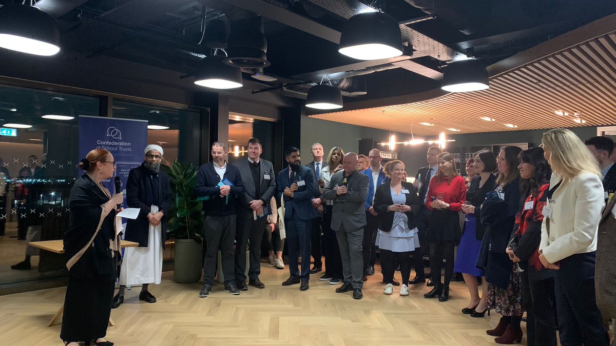 Confederation of School Trusts (@cstvoice) on Twitter photo Tonight, we mark the launch of CST's first book, New Domains of Educational Leadership written by our Chief Executive <a href="/LeoraCruddas/">Leora Cruddas CBE</a> - thanks to <a href="/PeridotPartners/">Peridot Partners</a> for supporting this event.
📖 Paperback release: 7 February 2025
Pre-order here: amazon.co.uk/Domains-Educat… Tonight, we mark the launch of CST's first book, New Domains of Educational Leadership written by our Chief Executive <a href="/LeoraCruddas/">Leora Cruddas CBE</a> - thanks to <a href="/PeridotPartners/">Peridot Partners</a> for supporting this event.
📖 Paperback release: 7 February 2025
Pre-order here: amazon.co.uk/Domains-Educat…