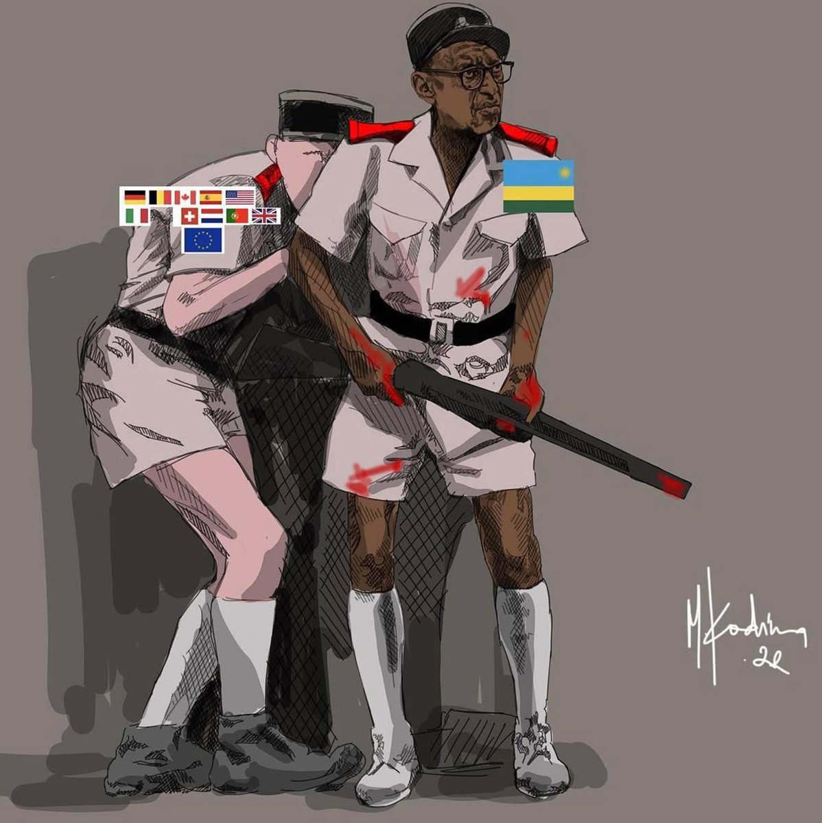 PrinceRams60's tweet photo. Des milliers de congolais payent de leur vie chaque jour les convoitises des puissances occidentales. Le cri du Congo résonne, bien qu'étouffé, il mérite d'être entendu. Tôt ou tard, ceux qui ont causé cette souffrance devront rendre des comptes. #JusticePourLeCongo #Solidarité https://t.co/uDygMZeyxl