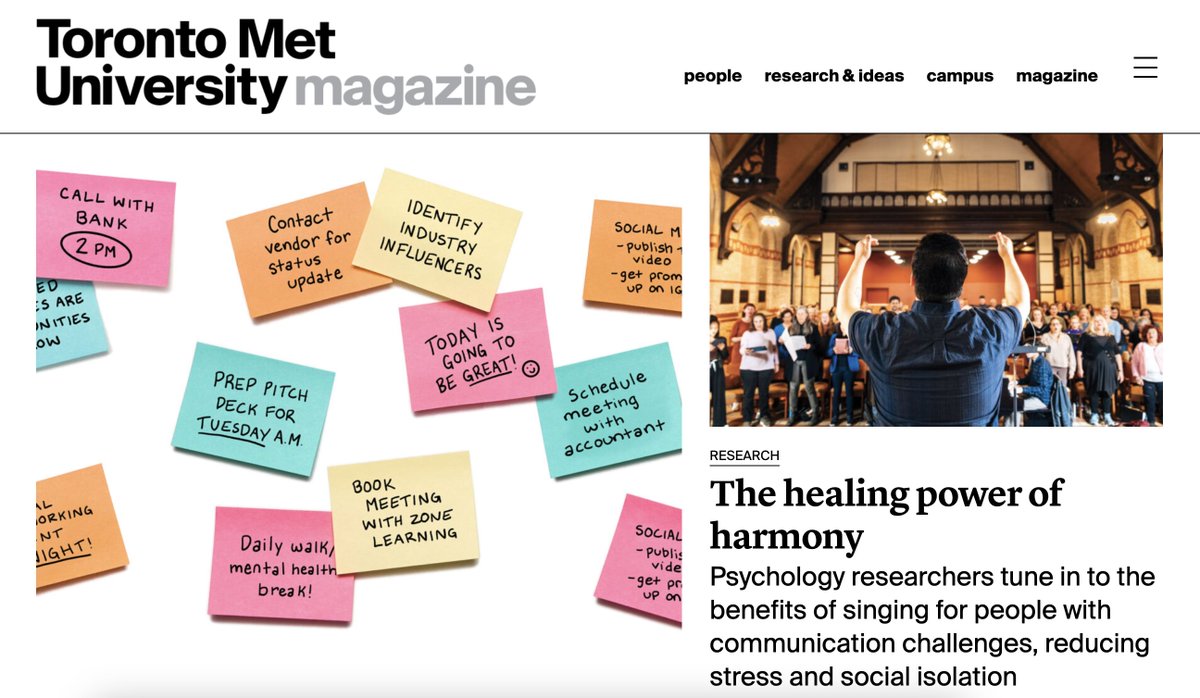 The Toronto Met University Magazine is back with the Winter 2025 issue! Check out the digital issue with entrepreneurial success stories, a granny basketball league, and more: magazine.torontomu.ca