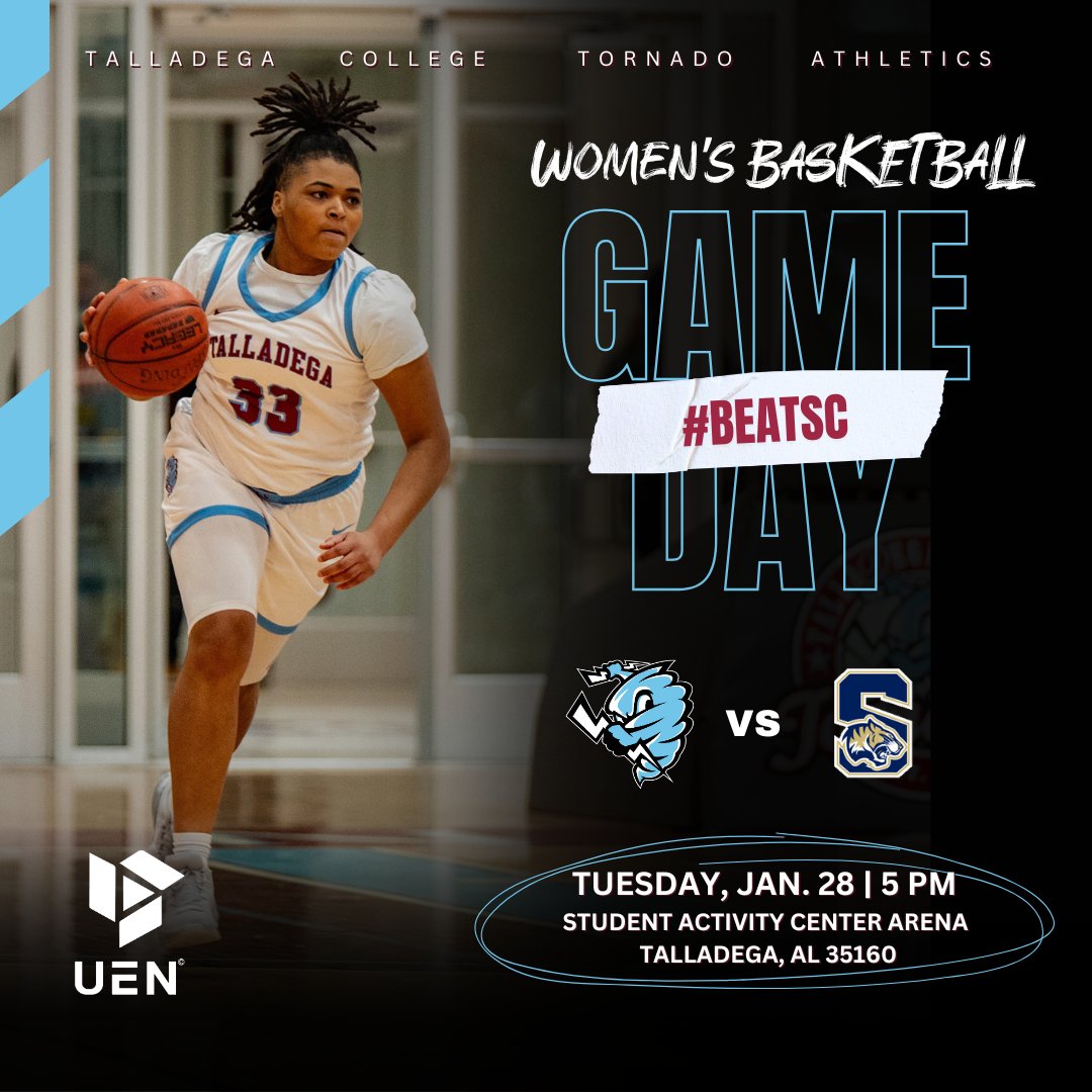 DegaTornadoes's tweet image. 𝗚𝗮𝗺𝗲 𝗗𝗮𝘆 | #DegaWBB 🔵🔴🌪️
🆚: Stillman College
🕒: 5:00 p.m.
🏟️: Student Activity Center Arena
📍: Talladega, AL 35160
#DegaStrong | #BeatSC