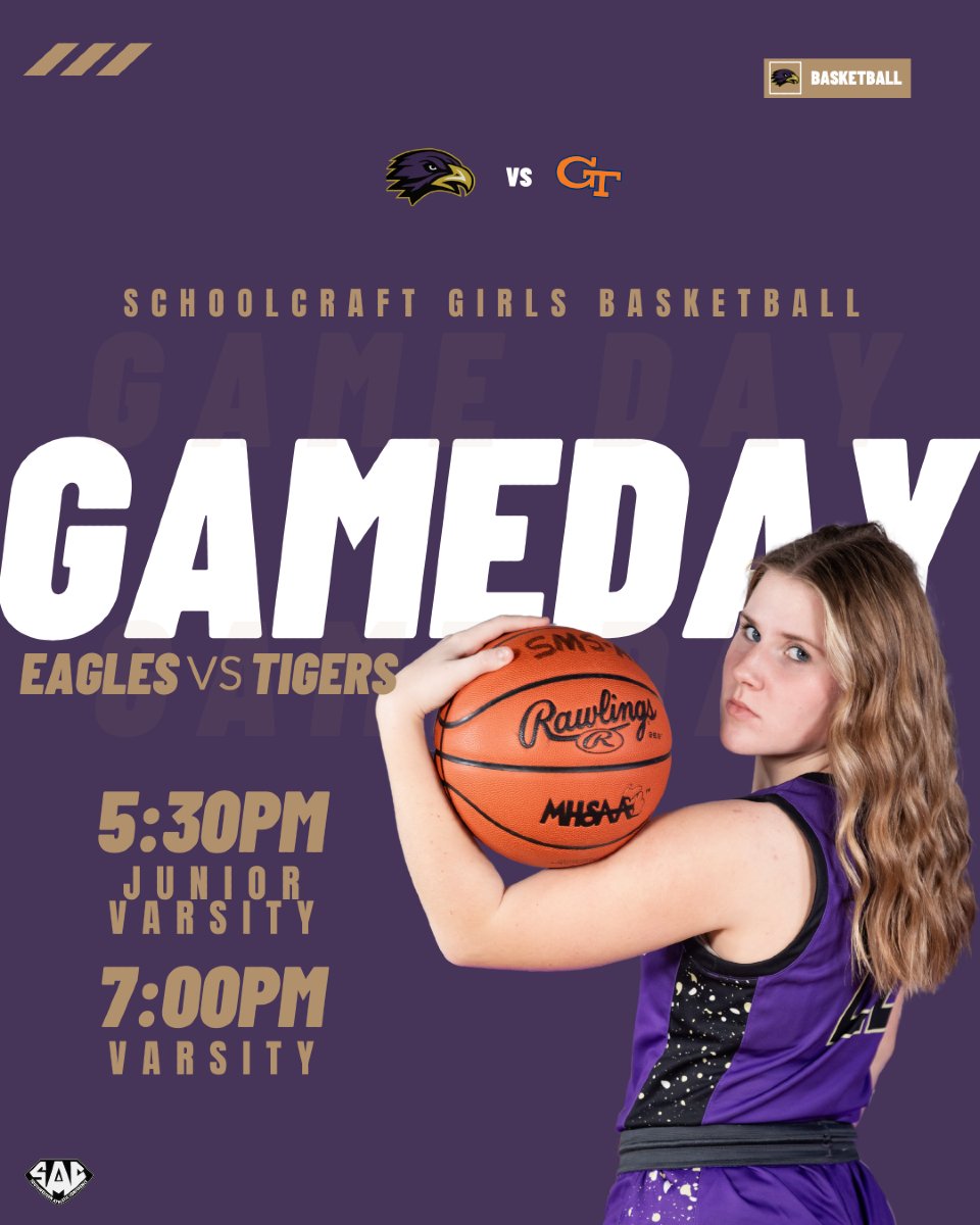 🔥GAME DAY!🔥 Our Lady Eagles will face off against the Tigers of Gobles in a home match up. Junior varsity will kick it off at 5:30pm with Varsity to follow at 7:00pm. Come out and support your eagles! 🦅#goeagles

Get your tickets here ⬇️:
gofan.co/app/school/MI1…