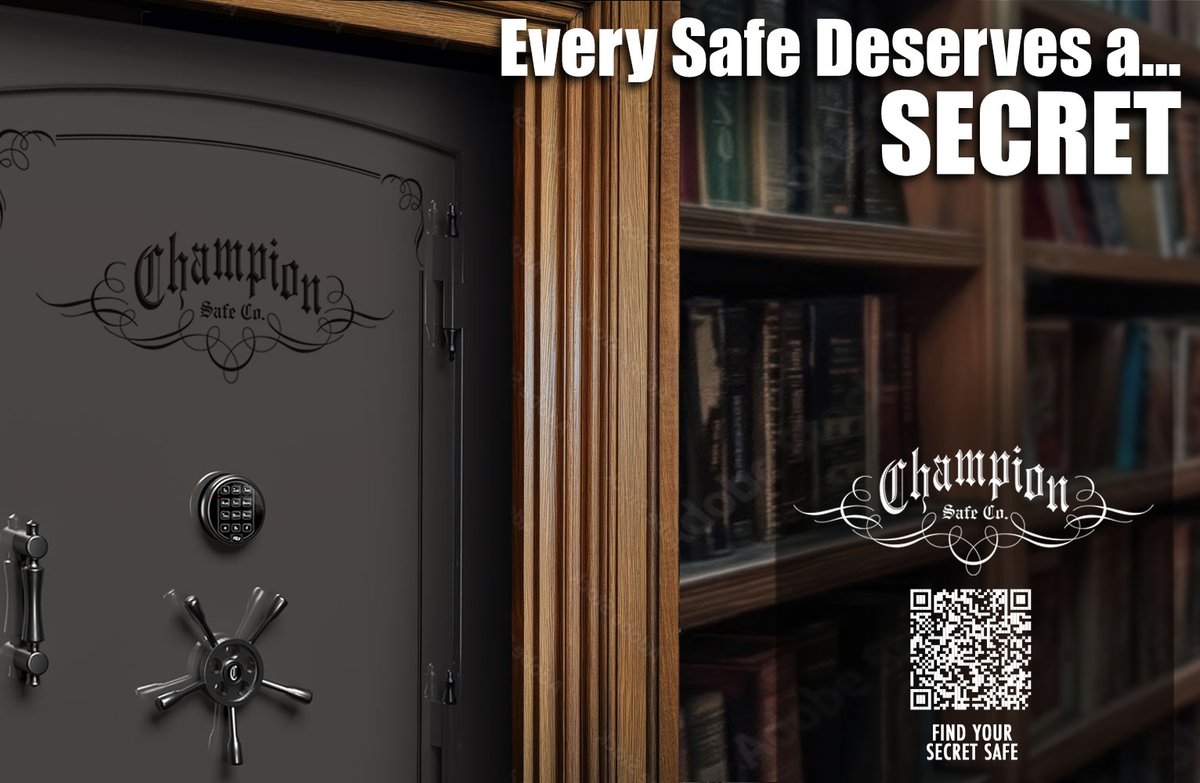 ChampionSafe's tweet photo. Even though Champion builds the strongest, most secure and best looking safes on the market, sometimes you just want to hide your secrets. Find the safe that fits into those hidden areas and add that extra level of protection you need: https://t.co/mbmhvH7N32
#ChampionSafe https://t.co/uxGQNy8u4d