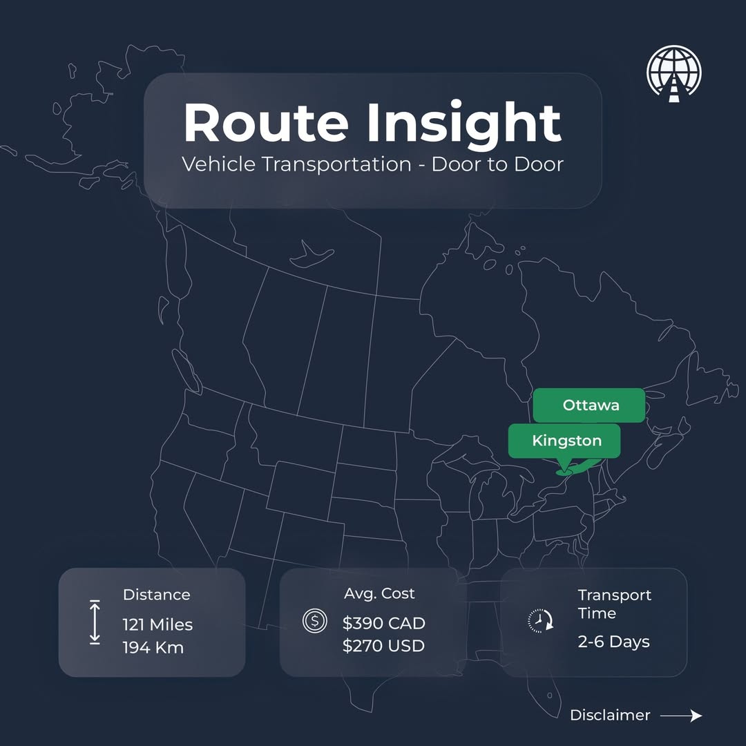 shipinterlane's tweet photo. Find The Best Rate, Guaranteed! π
Ottawa β‘οΈ Kingston
#Interlane
#AutoTransport
#ShipYourCar
#NationwideCarTransport
#CanadaCarShipping
#CrossBorderCarShipping
#ShipYourCarCanada
#CanadianAutoTransport
#CanadaToUSCarShipping
#CarShippingCanadaUSA https://t.co/ZZ8I3txV4Q