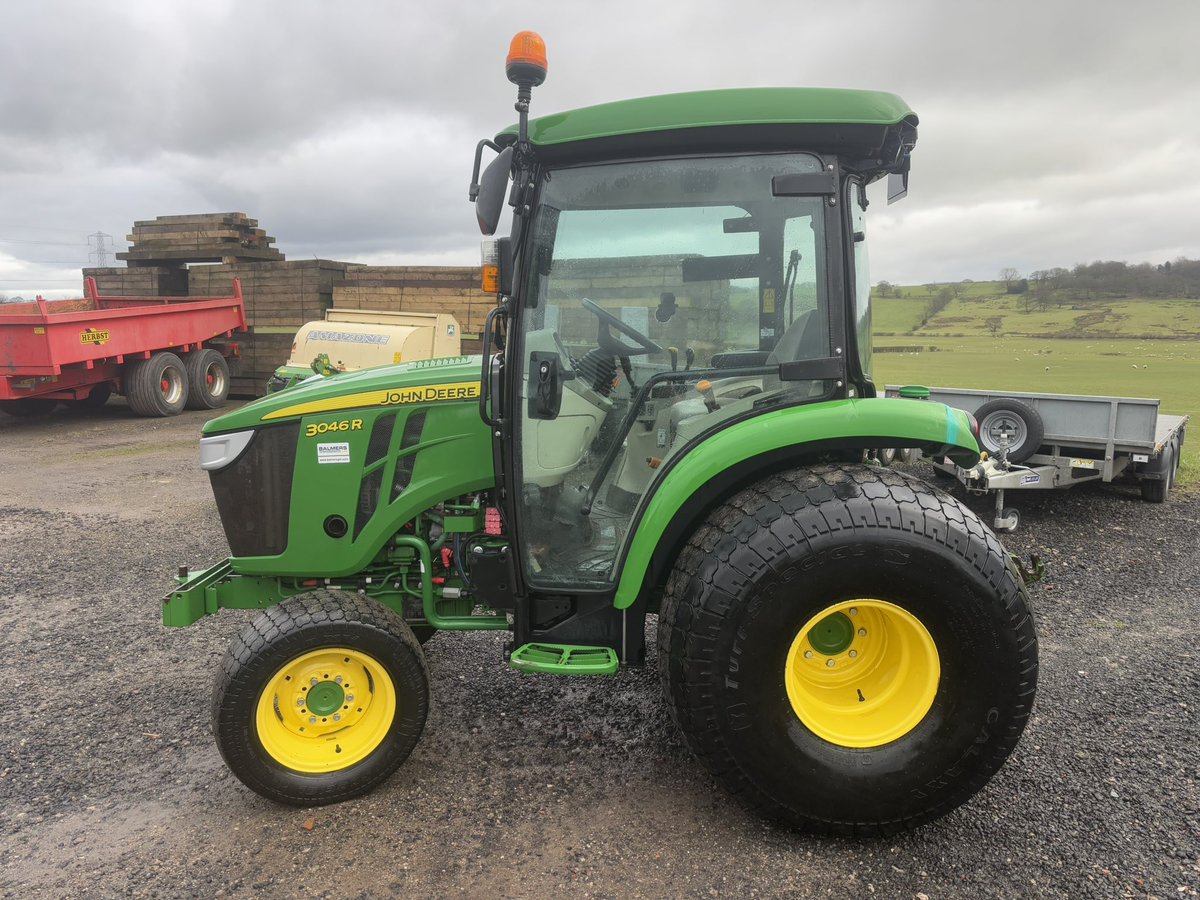 FOR SALE!!!

Drop me a message for any further info

2020 John Deere 3046r

1610 hours, galaxy special turf tyres, loader hydraulics re-routed to the rear, road registered, v5 present, usual JD high spec, Bluetooth/handsfree stereo, LED work lights 

£22750 +VAT