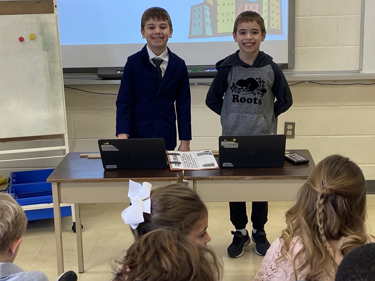 At    <a href="/STFXE_DPCDSB/">StFrancisXavierElem_DPCDSB</a> , students were designing luxurious condos for the rich and famous! With celebrities like Austin Matthews, Deadpool and  Taylor Swift as clients, these young architects completed their projects with an exciting sales pitch! 🏙️