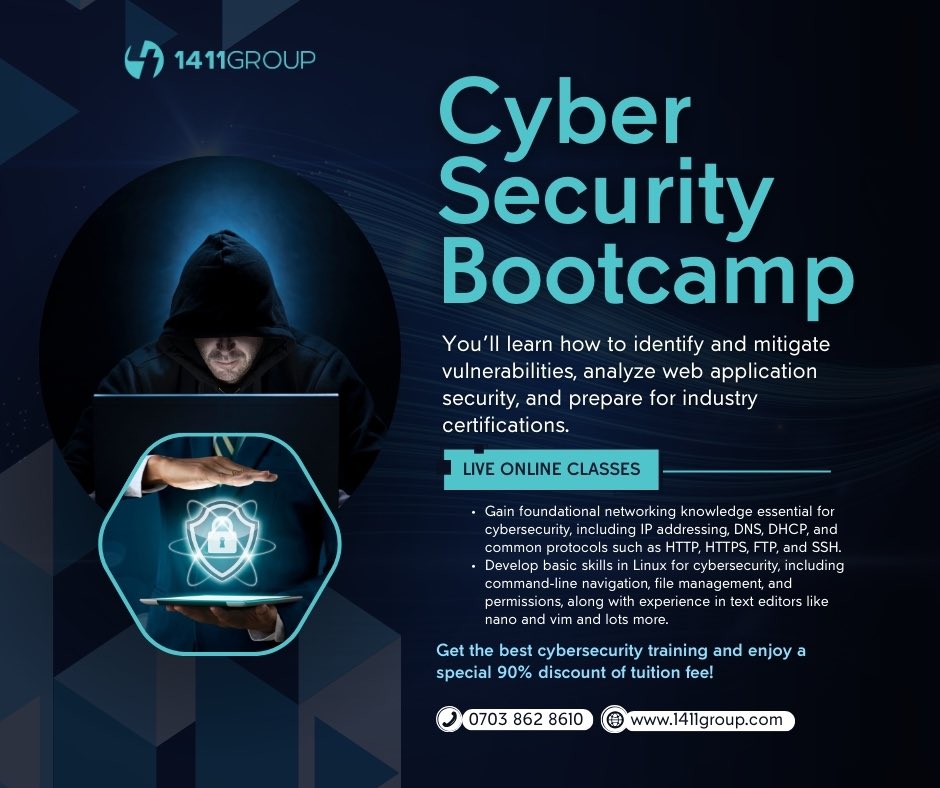 thatcyberbabe's tweet photo. Excited to announce I'll be leading a cybersecurity boot camp with @1411Group! 

Join me to learn, unlearn &amp; relearn together!

 Here is the signup form link: 
https://t.co/id89c3k5qM

#CyberSecurity #BootCamp #1141Group #LearnTogether" https://t.co/xUnUztzll3