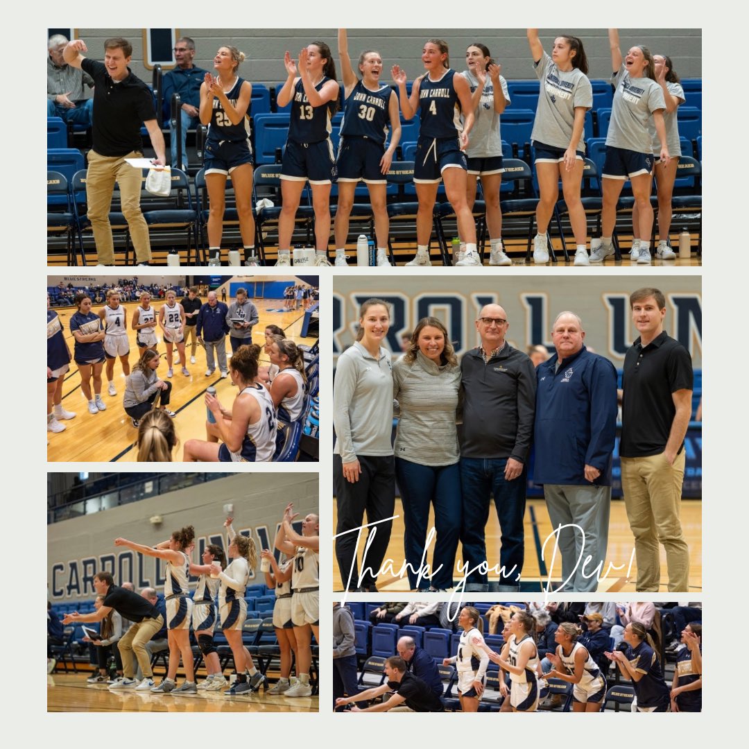 JCU_WBB's tweet photo. Sending a huge thank you out to our Volunteer Assistant, Devitt Hulseman. Devitt has been a volunteer for the past two years, dedicating his time to prepare and hype our girls up! We wish you the best of luck at your new job in New Orleans and you will be deeply missed ❤️⚡️ https://t.co/60lYv2TSNB