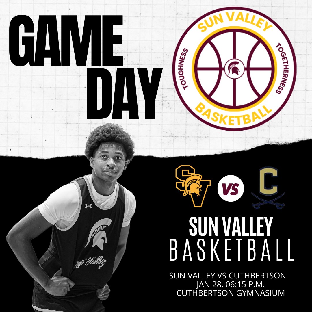 GAME DAY

🆚 Cuthbertson
⏰ 6:15 PM
📍 Cuthbertson High School