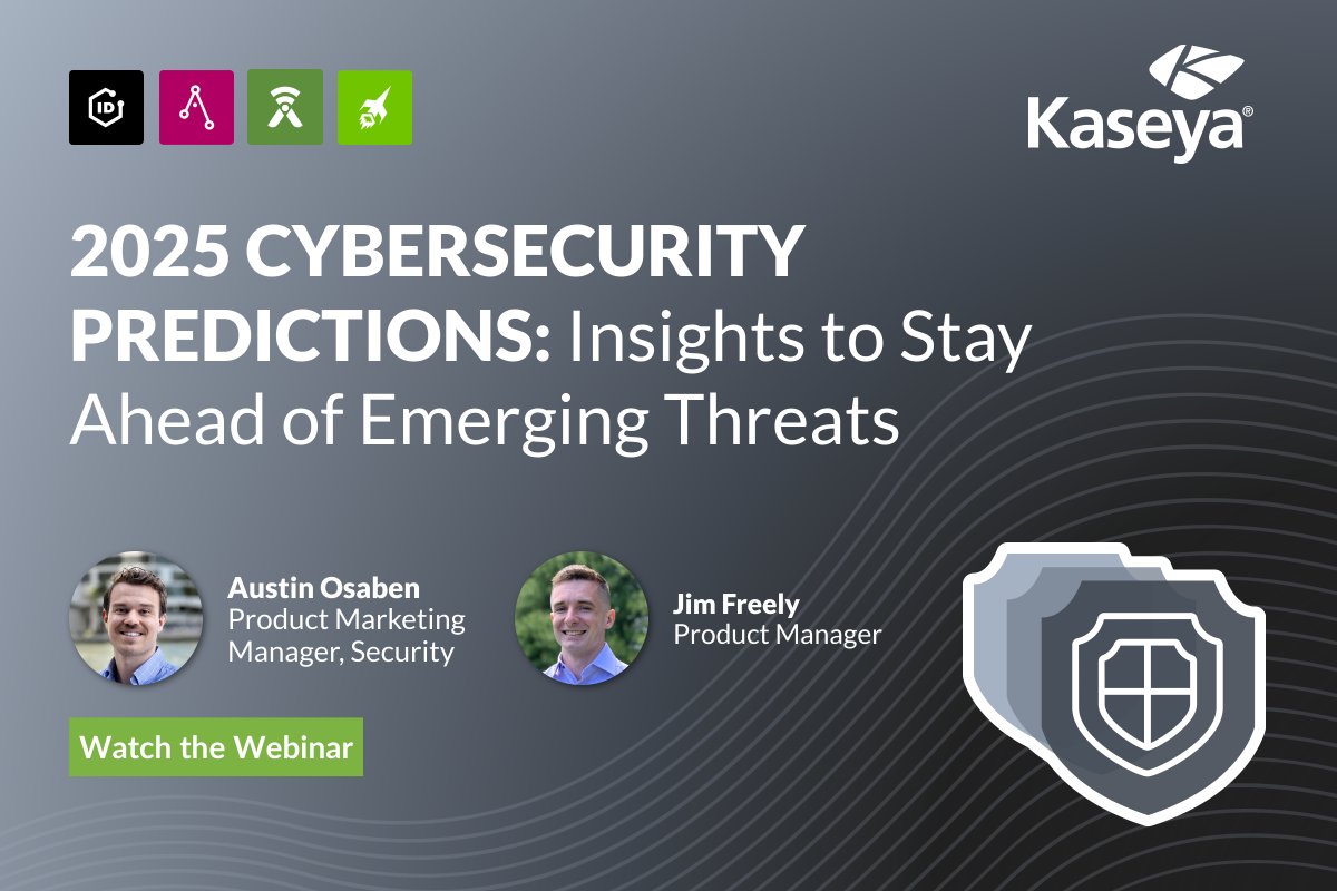 Cyber defense is evolving, and 2025 is shaping up to be a year of both challenges and innovation. Watch our latest on-demand webinar and gain the insights you need to stay ahead of the curve.
🎥 bit.ly/3PmNObO

#Cybersecurity #Webinar #AIinSecurity #RansomwareDefense