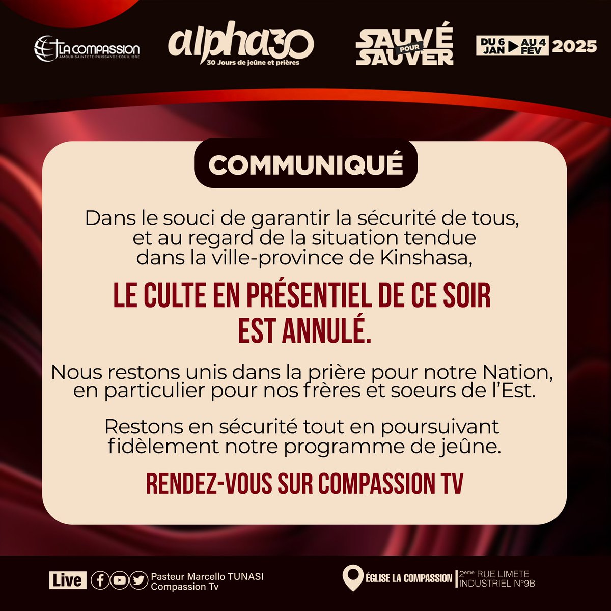 Eglise La Compassion tweet media
