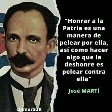 Hoy hace 172 años nació en La Habana, José Martí, escritor, ideólogo y revolucionario cubano. Conocido por el pueblo cubano como " El Apóstol " de la revolución, dedicó su vida a la lucha independentista de su amada patria, Cuba.
#4619SiempreMásAllá