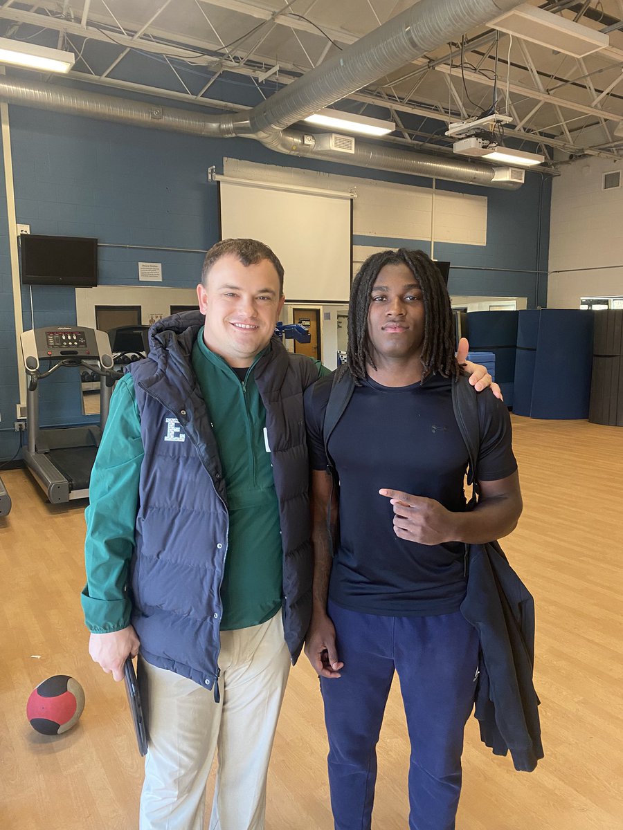 DyVair “Davi” (@_dyvair) on Twitter photo Thanks for coming out <a href="/CoachOmli/">Tate Omli</a>
Had a great time hearing about the program !
<a href="/EMUFB/">Eastern Michigan Football</a> <a href="/EMUAthletics/">Eastern Michigan Athletics</a> <a href="/LVFootballBoost/">Pioneer Football Booster</a> Thanks for coming out <a href="/CoachOmli/">Tate Omli</a>
Had a great time hearing about the program !
<a href="/EMUFB/">Eastern Michigan Football</a> <a href="/EMUAthletics/">Eastern Michigan Athletics</a> <a href="/LVFootballBoost/">Pioneer Football Booster</a>