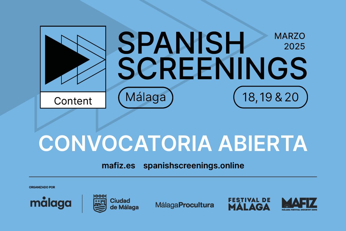 musiclibrarysfx's tweet photo. Se abre convocatoria para @SpScreenings #Content 2025 en el marco del @festivalmalaga @MAFIZMalaga. ¡Colaboramos 1 año +! #SpainScoreCom #cine #musica #producion #audiovisual #Información e inscripciones: https://t.co/nLF2J6YS84 https://t.co/Zko6ffZaVA