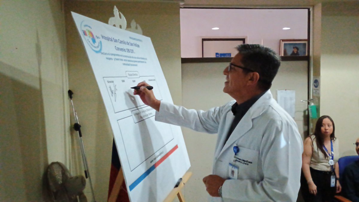 En el marco de la Campaña Hagamos un Trato, el Hospital San Camilo  se sumó a esta instancia, con la presencia de directivos del Servicio de Salud, jefaturas del establecimiento y dirigentes gremiales de las federaciones y bases locales, además de funcionarios/as.
