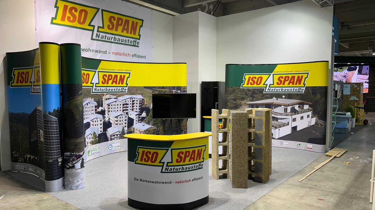 Klimahouse 2025 - Baufachmesse in Bozen 
Vom 29. Januar bis zum 1. Februar findet die Klimahouse Messe in Bozen statt - eine internationale Fachmesse für energieeffizientes und nachhaltiges Bauen
Der ISO SPAN Messestand ist vorbereitet, unser Team freut sich über viele Besucher