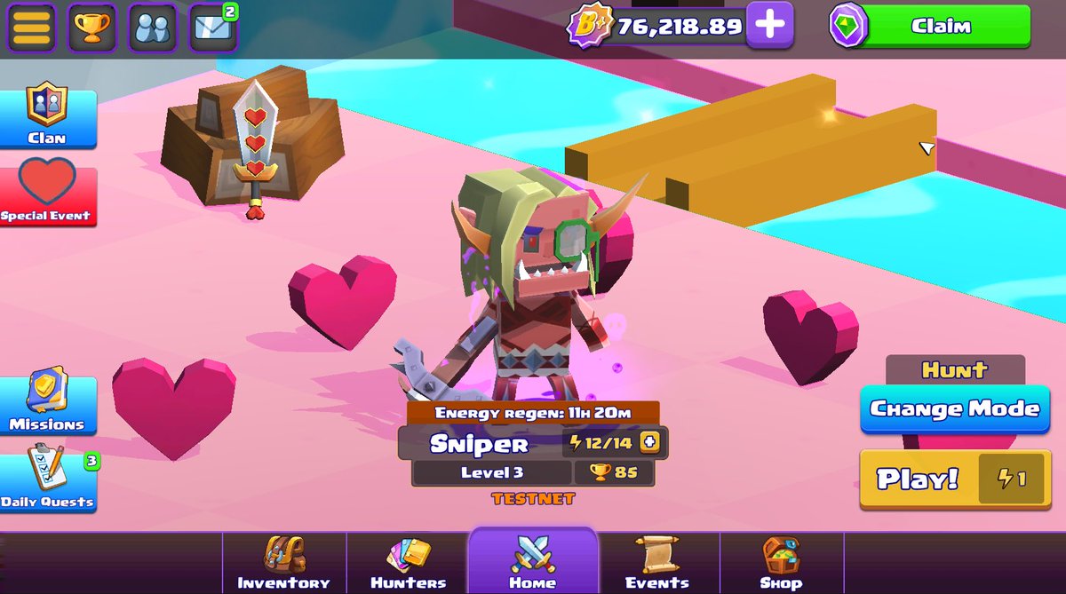 BoomLandGames's tweet photo. Holiday events are HERE, starting with the Valentine’s Event next month! 💖 

💕Collect hearts in various modes, unlock epic rewards like cosmetic name colors &amp; titles. This is just the beginning—get ready for more! https://t.co/ARq95tSUJY