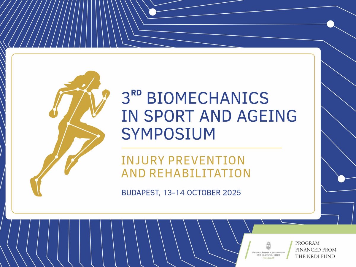 And_Hegyi's tweet image. 🥁SAVE THE DATE! I hope to see many friends, old and new, in Budapest! #tf100 #biomechanics