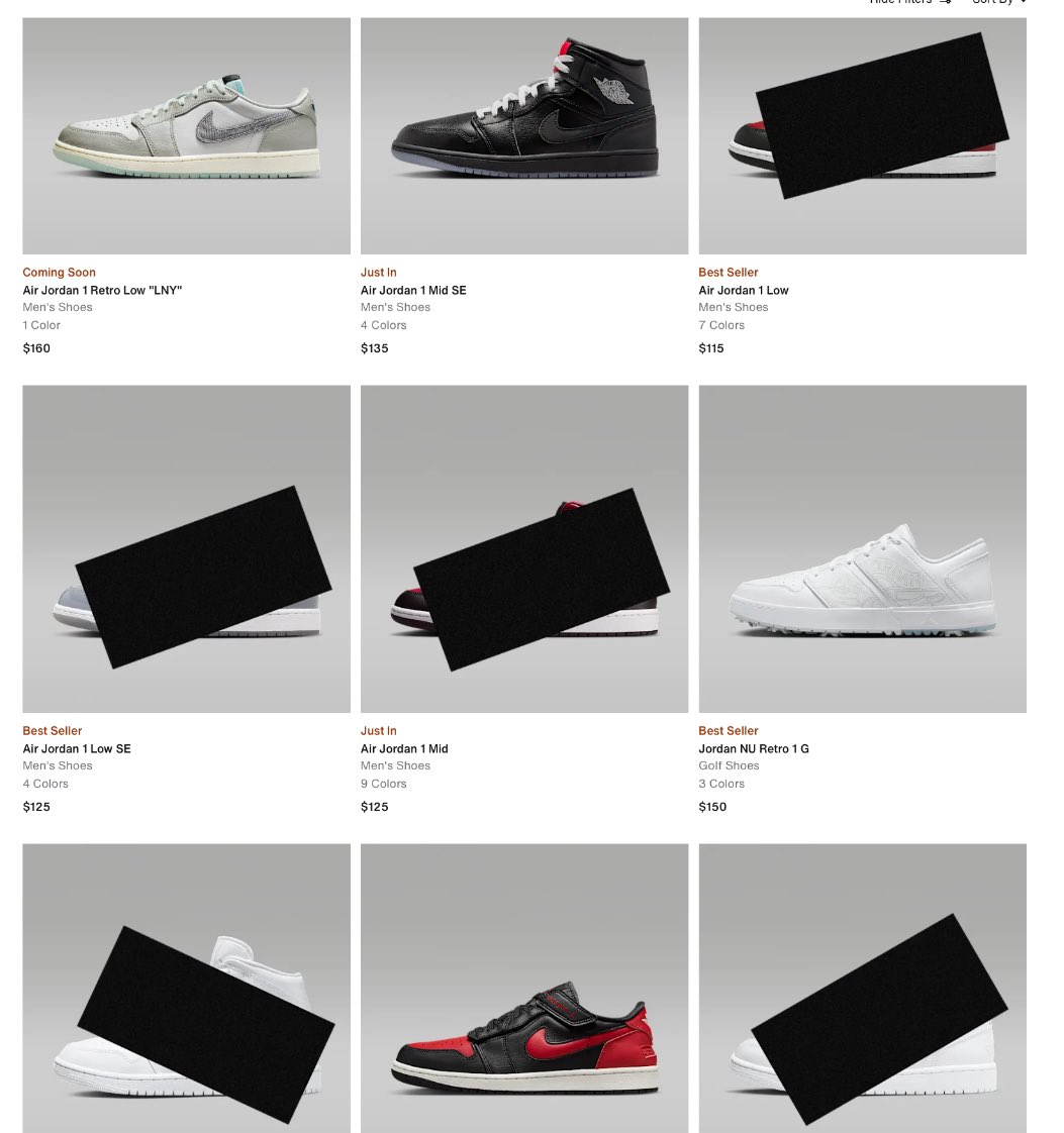 nike website not letting me order